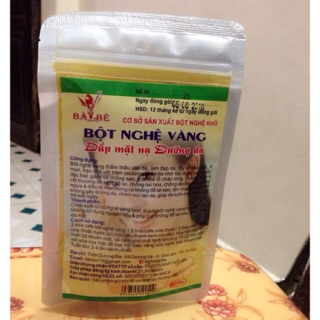 Combo 1 kg bột nghệ đắp mặt và thạch găng