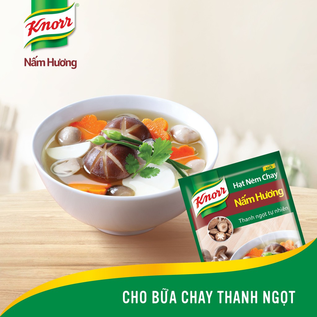 Knorr Hạt Nêm Chay Nấm Hương 170g