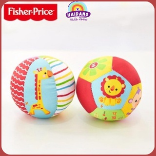 Bóng Đá Trẻ Em, Bóng Đá Cho Bé, Bóng Vải Lục Lạc Cho Bé Sơ Sinh Fisher Price