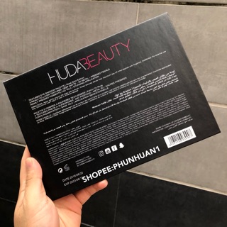  BẢNG MẮT NHŨ LÌ 35 Ô HUDAB EYESHADOW