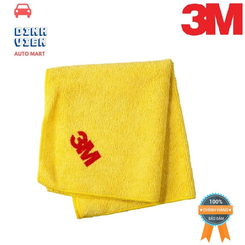 [ CAO CẤP] KHĂN LAU XE HƠI 3M PERFECT-IT SUPER SOFT MICROFIBER PN50400 32CM X 36CM – DV AUTO MART