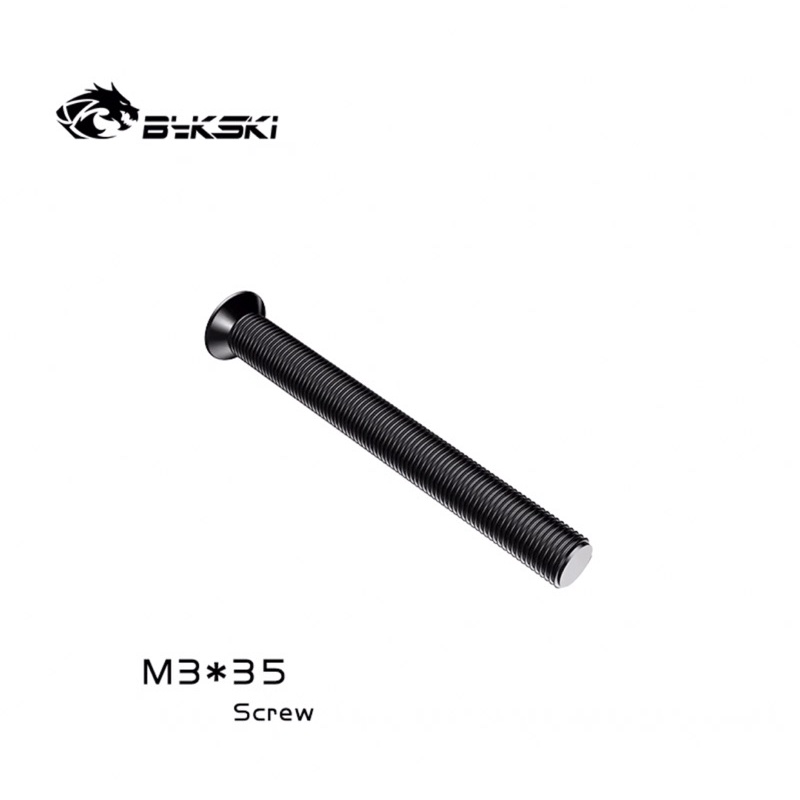 Ốc 3li x30mm và 3li x35mm sơn cách điện, thường dùng để gắn quạt vào rad