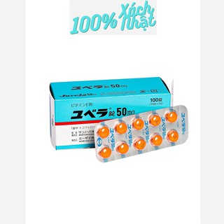 Viên uống bổ sung Vitamin E Eisai 50mg 100 viên