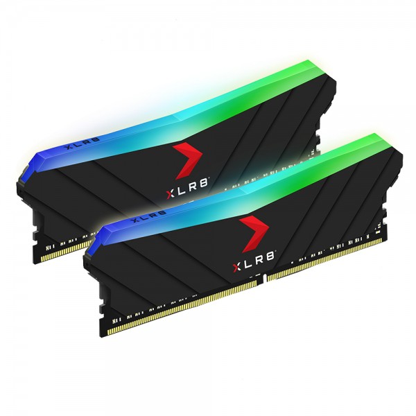 Cặp Ram PC Gaming PNY cho máy tính để bàn DDR4 LED RGB 16GB x 2 ( 32GB) - Chính Hãng, BH 36 THáng