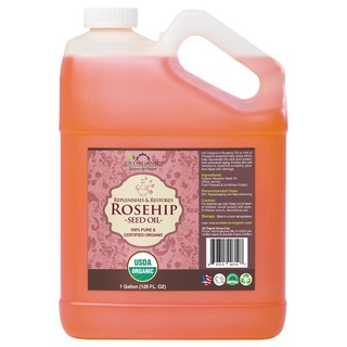 Dầu nụ tầm xuân rosehip seed oil hữu cơ ép lạnh 100%