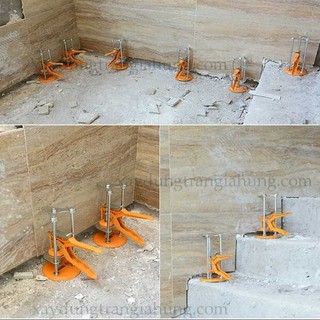 kê nâng cân bằng gạch