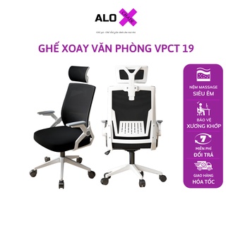 Ghế  Văn Phòng-Ghế Chân Xoay-Ghế Làm Việc VPCT-19 Siêu Tiện ích ALOCHAIR-Hàng Nhập Khẩu