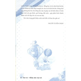 Sách - Thơ Ca - Đồng Dao Cho Bé