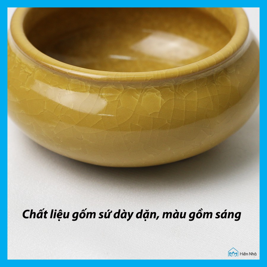 Lư xông trầm bằng gốm - Lư hương sứ nhiều màu, có tấm lót chống nóng đi kèm - Hiên Nhà | BigBuy360 - bigbuy360.vn