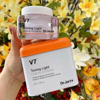 Sale 50%_Kem dưỡng trắng mờ thâm nám V7 Tonight Light Dr.Jart