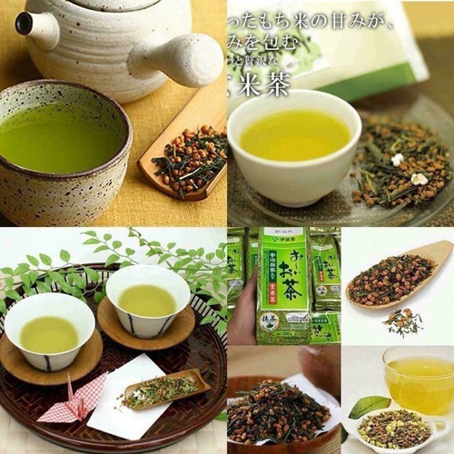 Trà Xanh Gạo Lứt Genmaicha Nhật Bản 200G