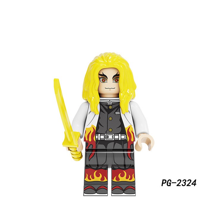 Xếp Hình Minifigures Các Nhân Vật Anime Demon Slayer - Kimetsu no Yaiba - Đồ Chơi Lắp Ráp non-lego PG8291 [B4]