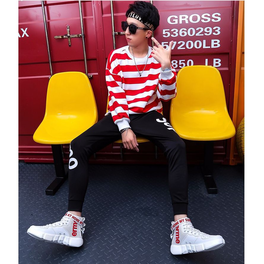 GIÀY NAM CỔ CAO PHONG CÁCH HIP HOP XU HƯỚNG MỚI NHẤT 2019 182 | BigBuy360 - bigbuy360.vn