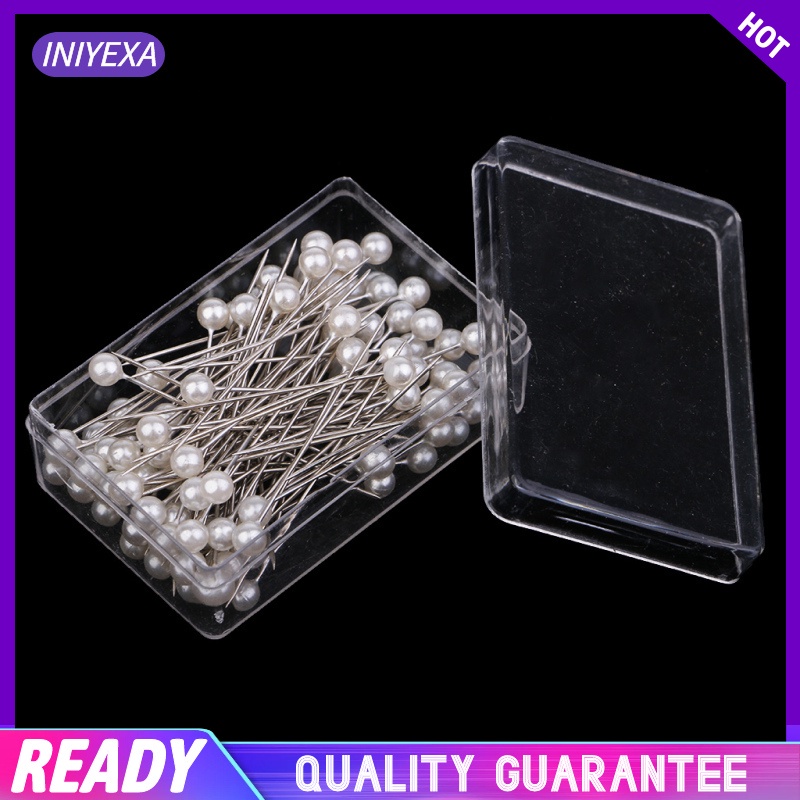 Set 100 Kim Ghim Đính Ngọc Trai Dùng Trang Trí Bó Hoa Cưới