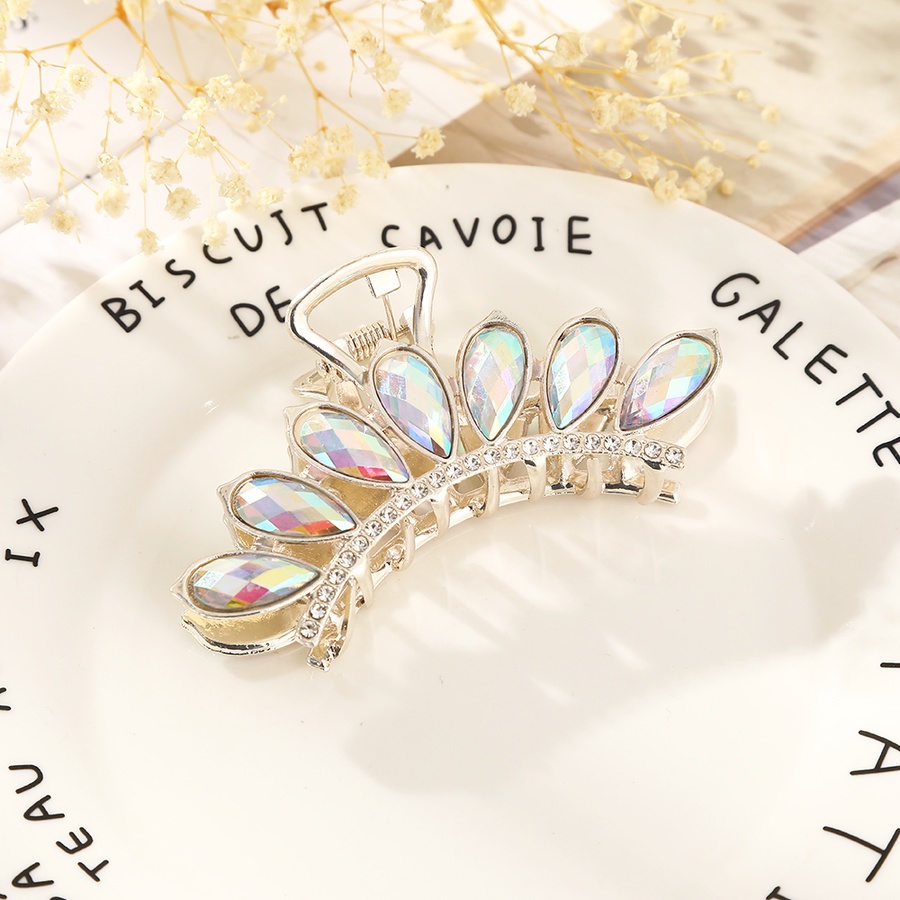 Kẹp Tóc Càng Cua Đính Đá Pha Lê Phong Cách Hàn Quốc