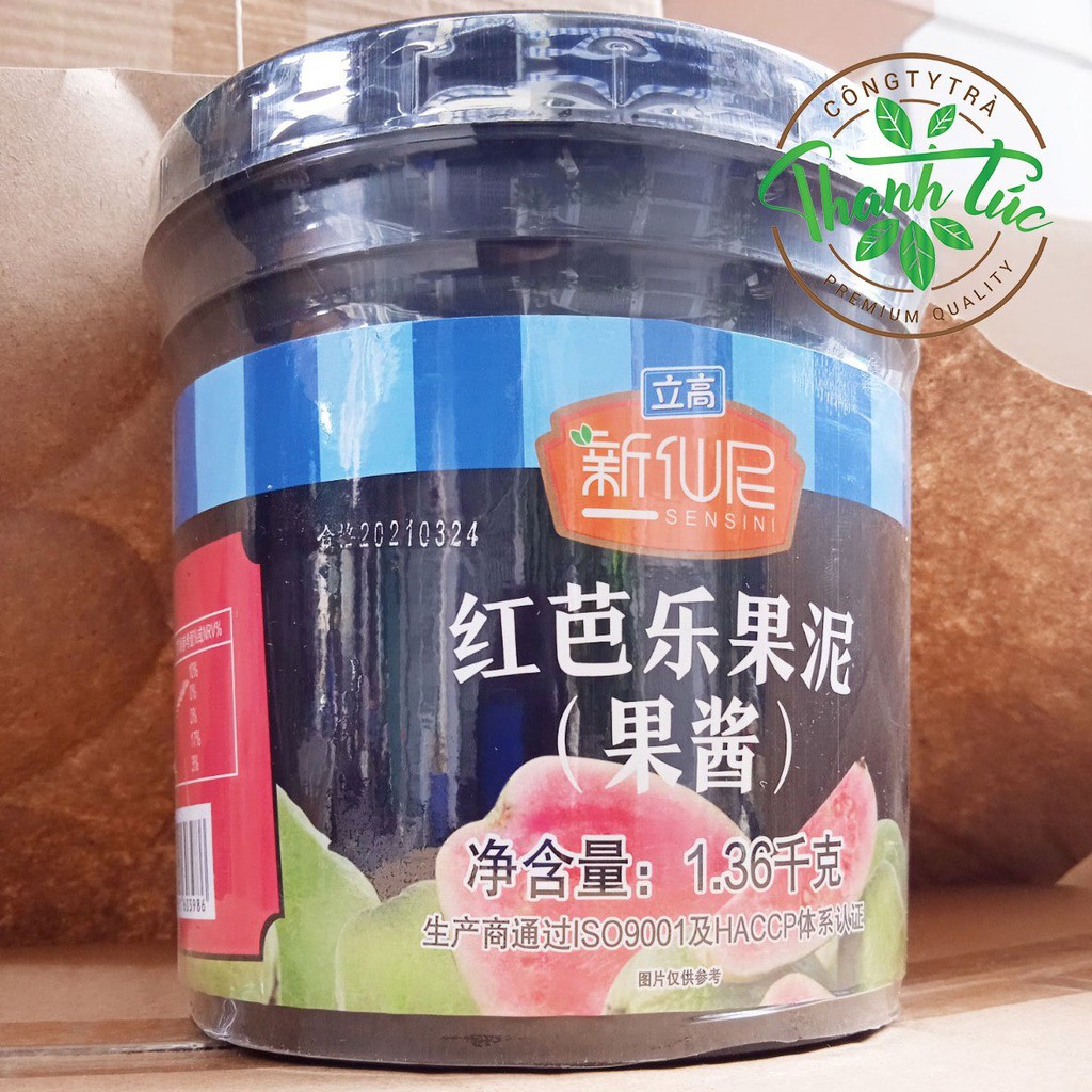 Mứt Sinh Tố Trái Cây Sensini Ổi Hủ 1kg3