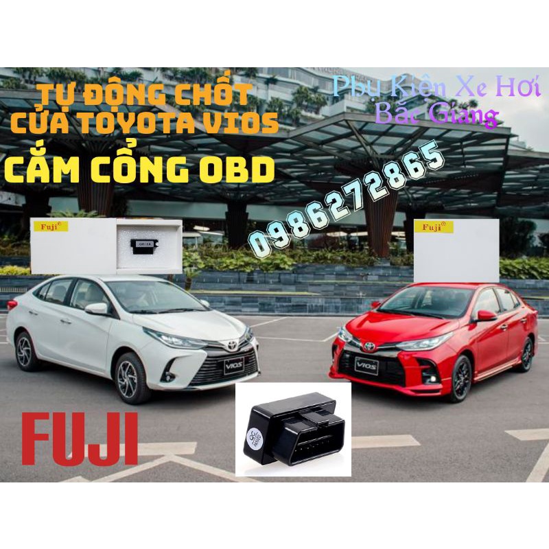 TỰ ĐỘNG CHỐT CỬA KHI XE CHẠY 10-15KM/H TOYOTA VIOS / YARIS 2014-2021 AUTO DOOR SPEED LOCK có video HD