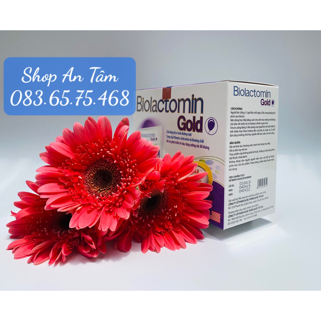 (Chính Hãng) Men Tiêu Hóa BIOLACTOMIN GOLD - sản phẩm mới được nghiên cứu, bổ sung thêm nhiều vi chất cần thiết | BigBuy360 - bigbuy360.vn