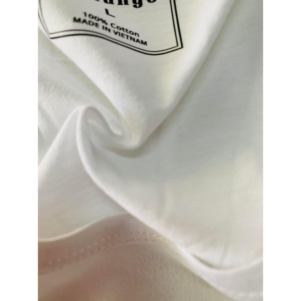 Áo Nam 100% Cotton Dày Dăn, Mềm Mại Thấm Hút Tốt, Ko Phai Màu
