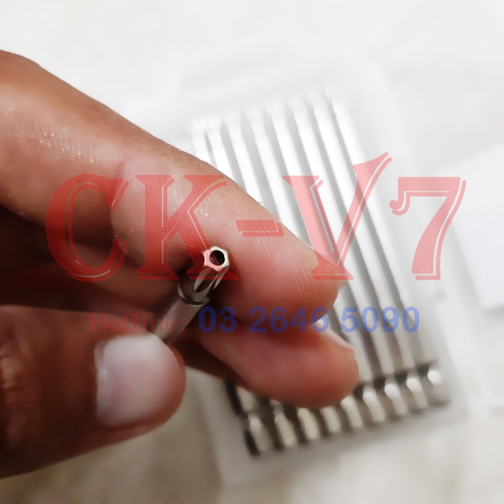 Mũi vít hoa thị có lỗ T20 chuôi lục giác