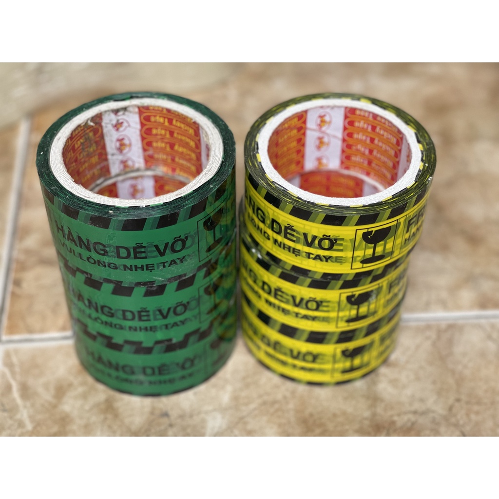 Băng Dính/Băng Keo Hàng Dễ Vỡ Khổ 48mm Dài 80yard