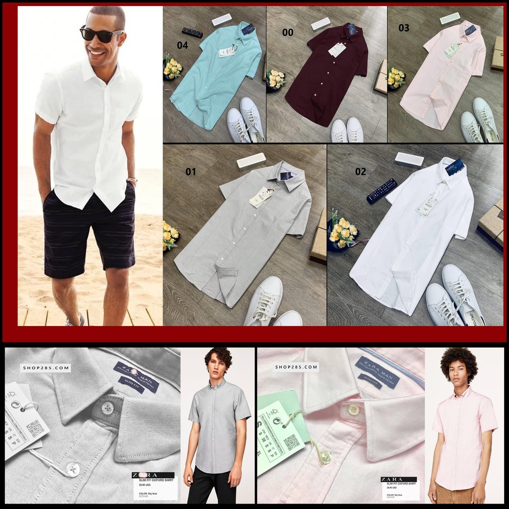 ❤️OK KO ĐẸP THÌ THÔI LUÔN ❤️ Áo sơmi oxford shirt SLIMFIT💖đẹpcháyhàng vài mã rồi anh em💖