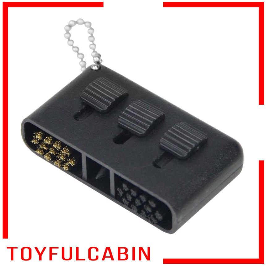 Dụng Cụ Làm Sạch Gậy Đánh Golf 3 Trong 1 Có Thể Thu Gọn Tiện Dụng