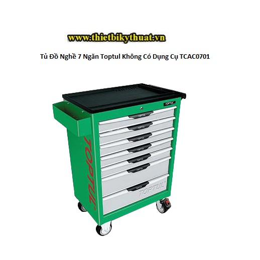 Tủ đựng đồ nghề sửa chữa 7 ngăn Toptul TCAC0701