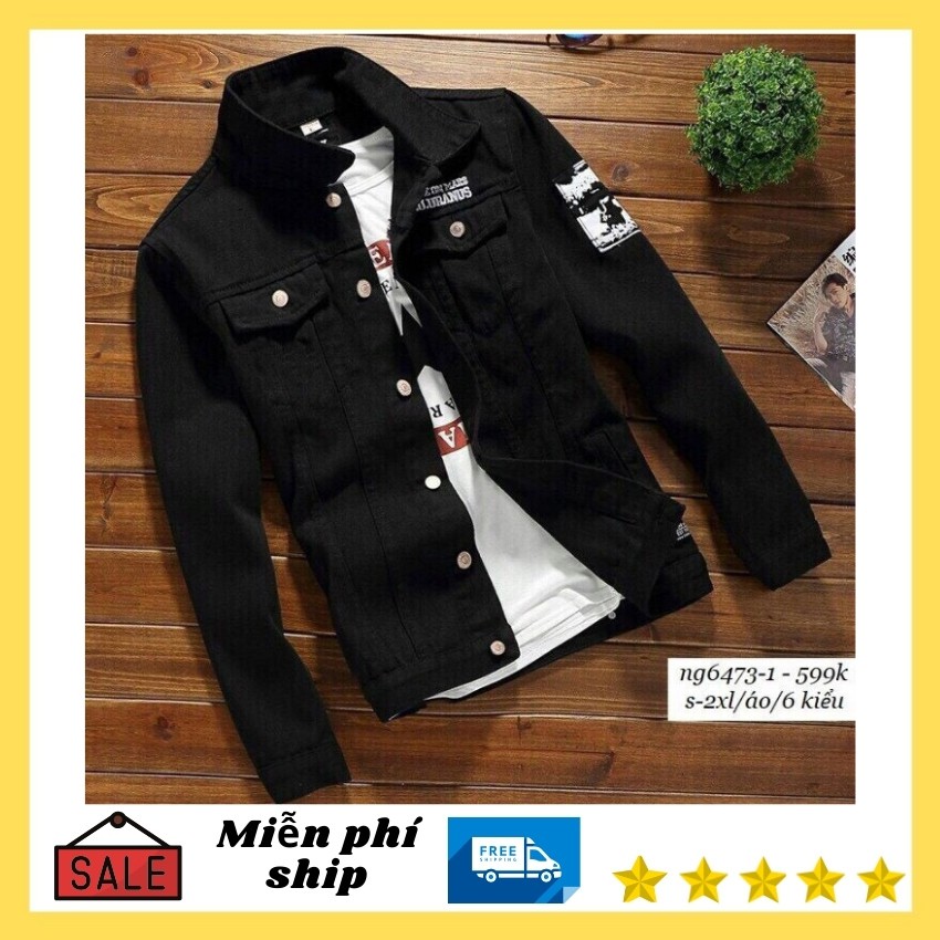 Áo khoác jean nam,chất vải bò,cá tính trẻ trung,NUCA 006 TCS | BigBuy360 - bigbuy360.vn