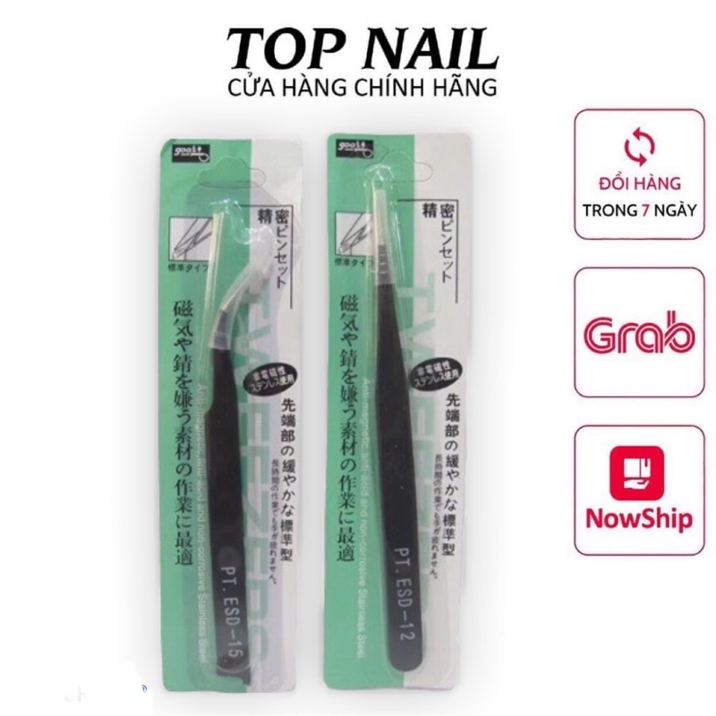 Nhip gắp đá viên,đá hình gắn móng trang trí nail