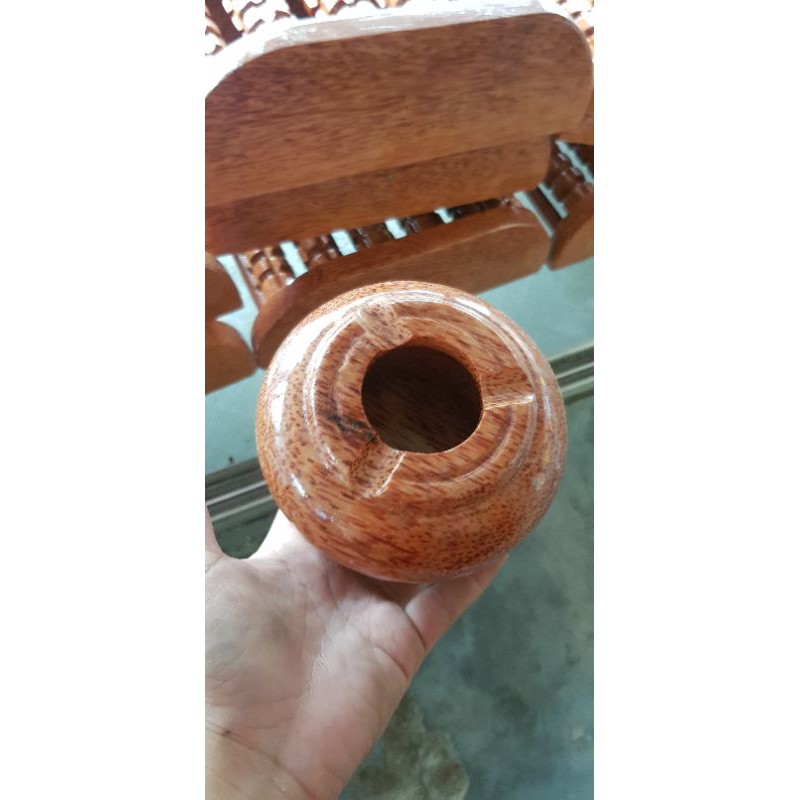 Gạt Tàn Gỗ Dừa / gạt tàn thuôc nguyên khối