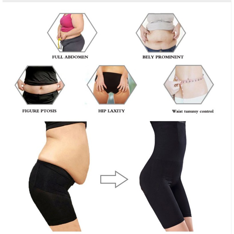 Quần Lót Lưng Cao Nịt Bụng Định Hình Eo