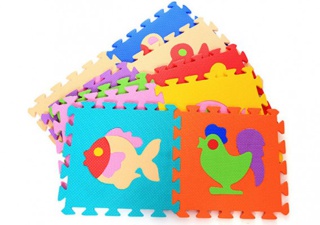 BỘ THẢM XỐP 10 TẤM NHIỀU LOẠI NGỘ NGHĨNH CHO BÉ YÊU 30CM X 30CM (CHỌN MẪU Ở HÌNH CUỐI)