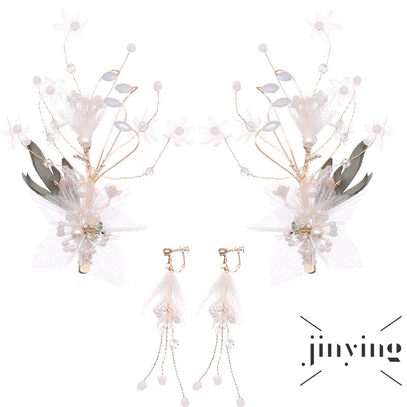 GETNOIVAS Kẹp tóc hoa thanh lịch cho cô dâu