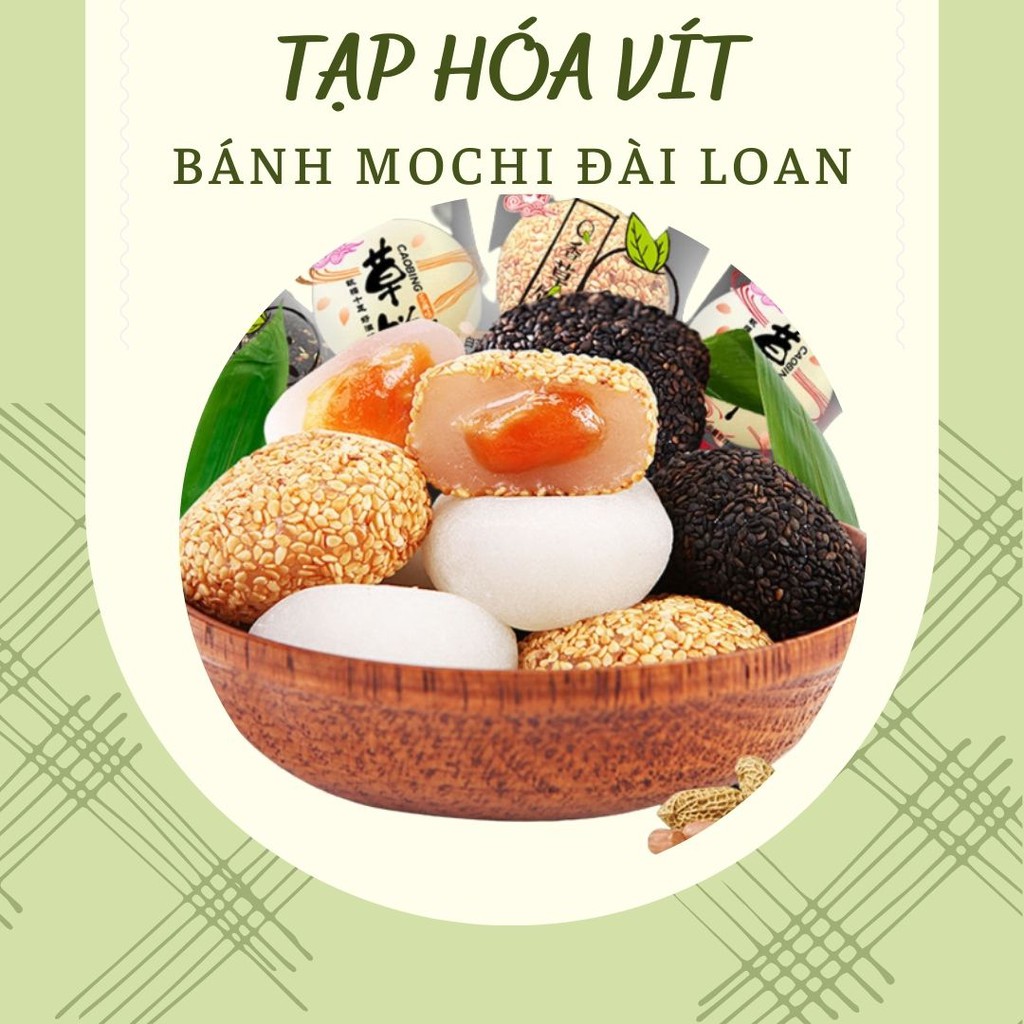 Bánh Mochi Đài Loan Đủ 4 Vị 🔥 Đồ Ăn Vặt Bánh Ngọt Siêu Ngon