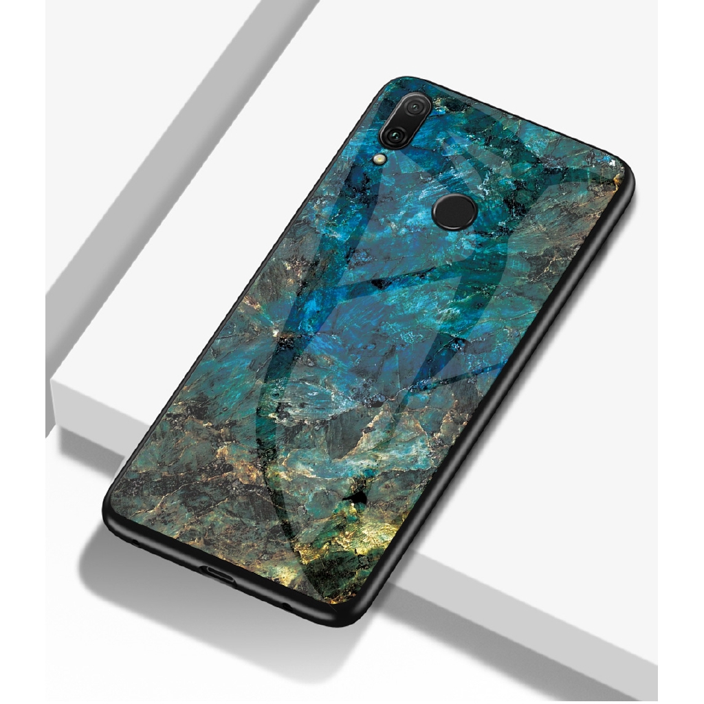 Ốp lưng vân đá cẩm thạch nhiều mẫu mã cho điện thoại Huawei Honor Play V9 V10 V20