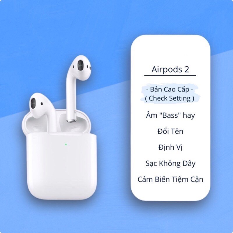[ Bản Tiêu Chuẩn ] Tai Nghe Bluetooth TWS 2 Đổi Tên - Định Vị - Check Setting I