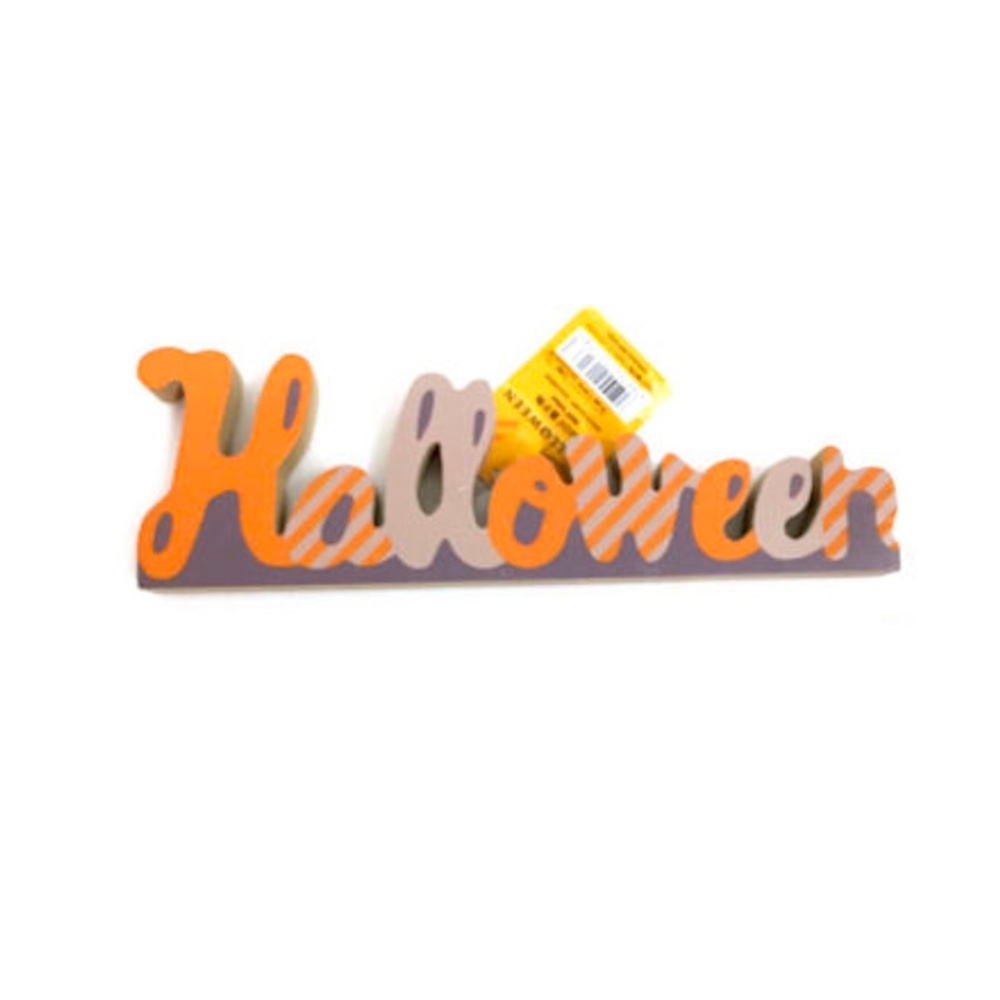 Daiso Halloween Gỗ MDF Trang trí chữ Halloween