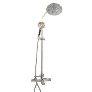 Sen tắm đứng Đồng mạ crom Tròn chỉnh nhiệt độ Bancoot SC860 Bảo Hành 3 năm
