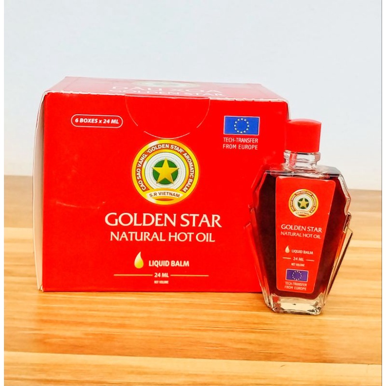 Dầu xoa Golden Star 24ml  - Massage ngoài da, cho da cảm giác dễ chịu
