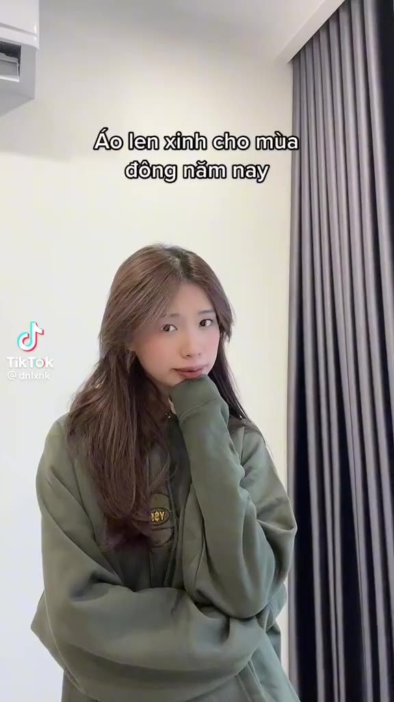 Áo khoác len phong cách màu ghi (ảnh thật phía sau) | BigBuy360 - bigbuy360.vn