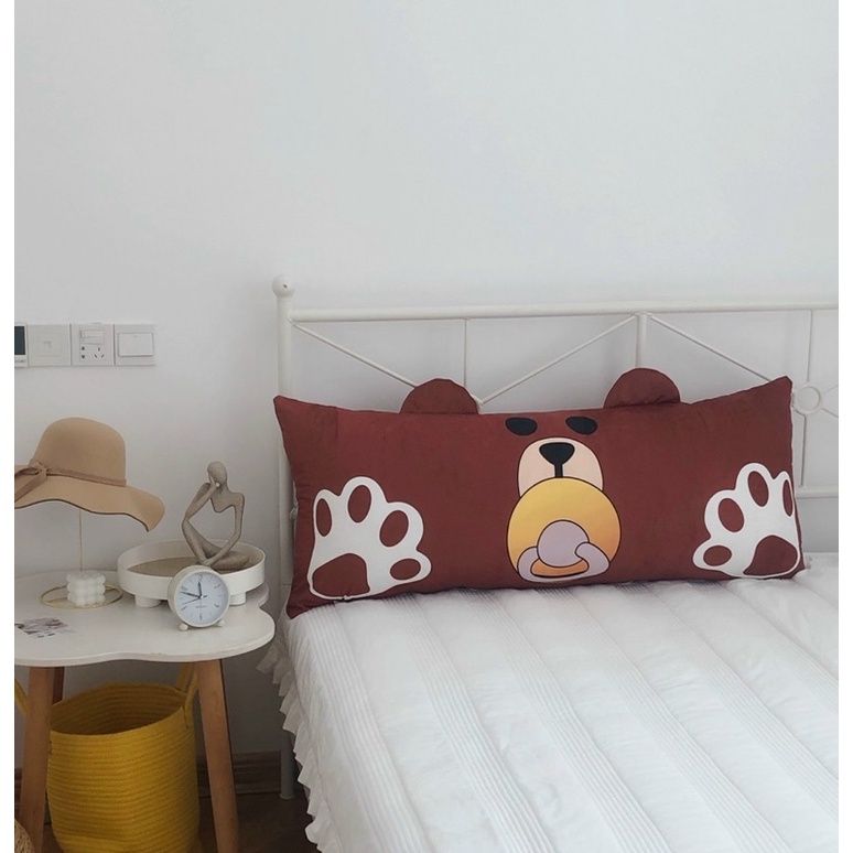 Shinbedding_ Tựa Giường Đáng Yêu Chất Nỉ Nhung Mềm Êm