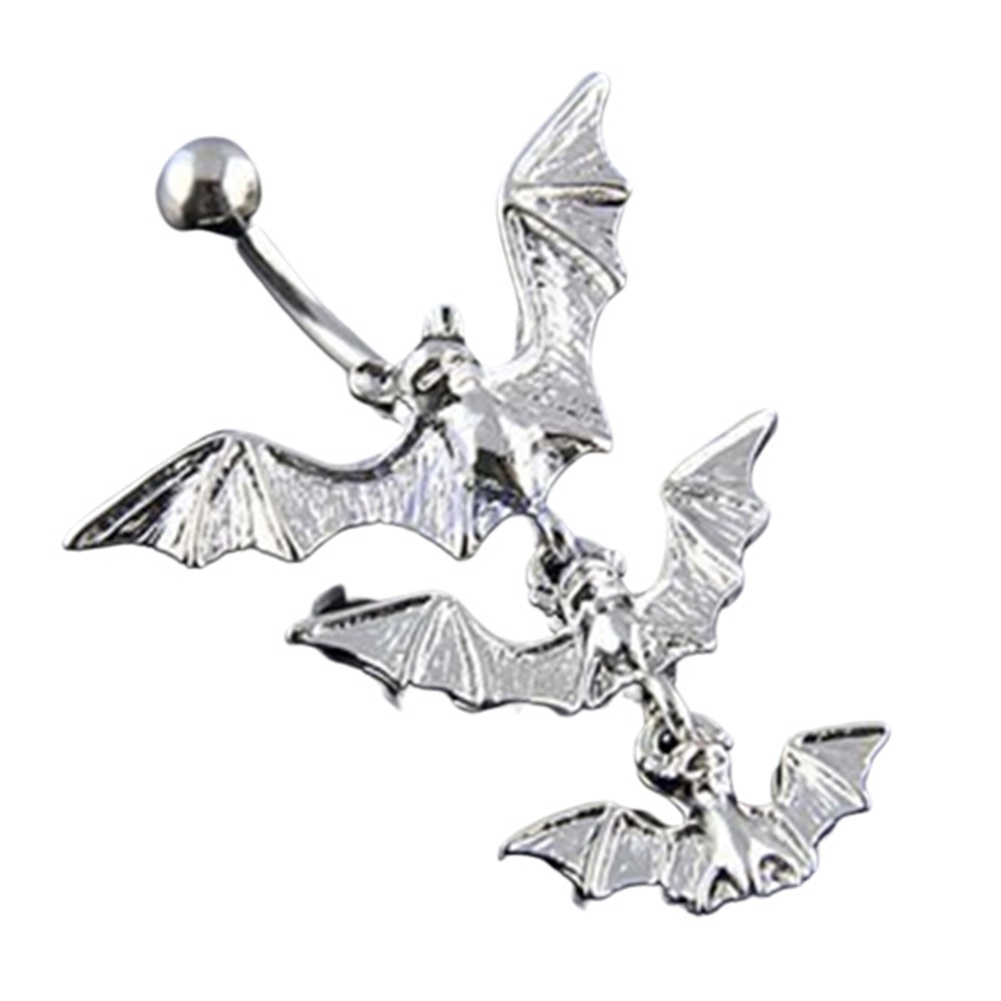 Khuyên rốn hình dơi bằng thép y tế