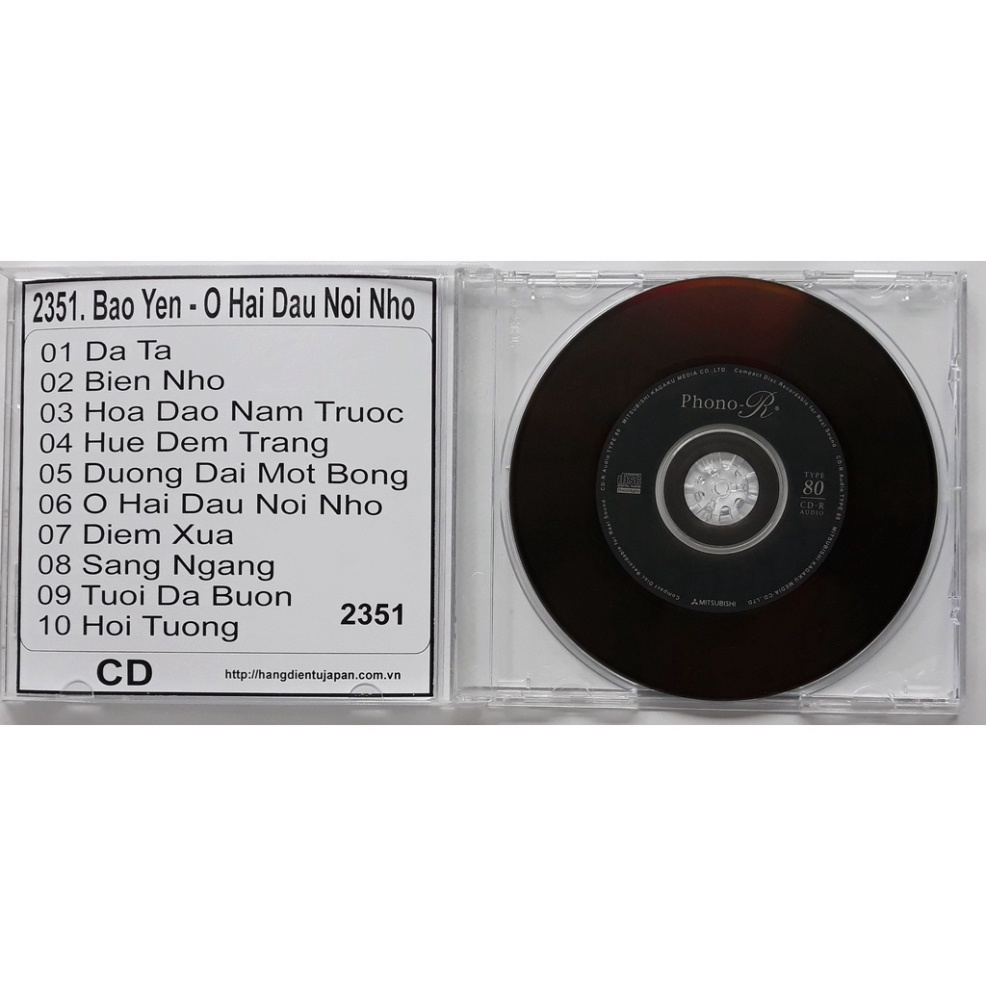 Bộ 4 CD ca sĩ Bảo Yến ( 2348 - 2351 )