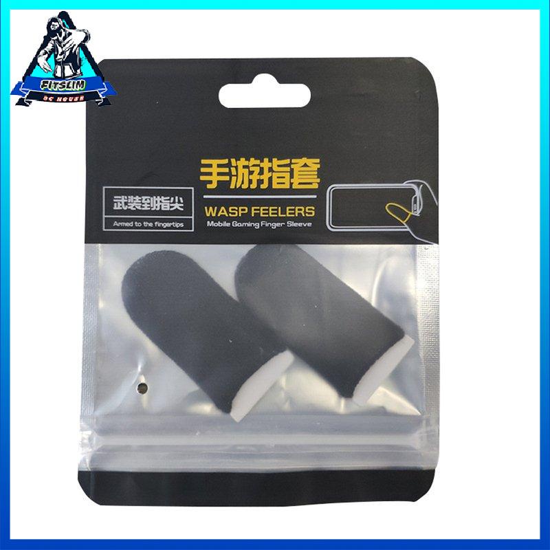 [Fitslim] Finger Cots Anti-slip Gaming Finger Cots 18-needle Copper High Sensitivity