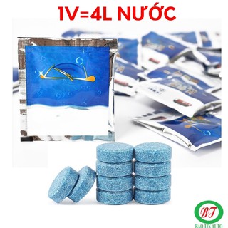 Viên sủi rửa kính Ô TÔ sạch bóng vết bẩn -1v