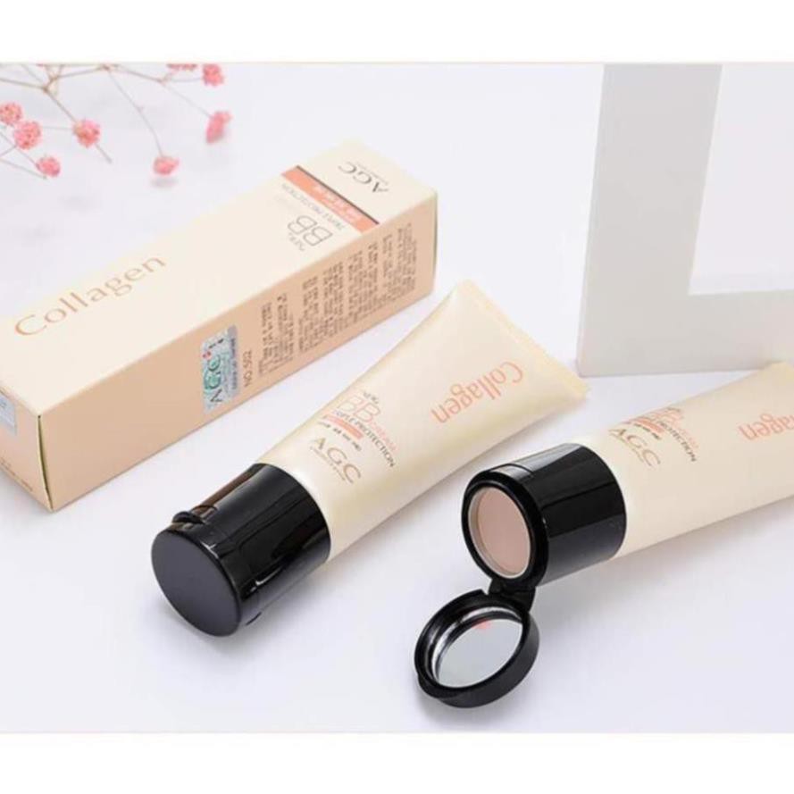 BB Cream AGC Collagen + Kem che khuyết điểm làm trắng và dưỡng ẩm 40 + 4g | BigBuy360 - bigbuy360.vn