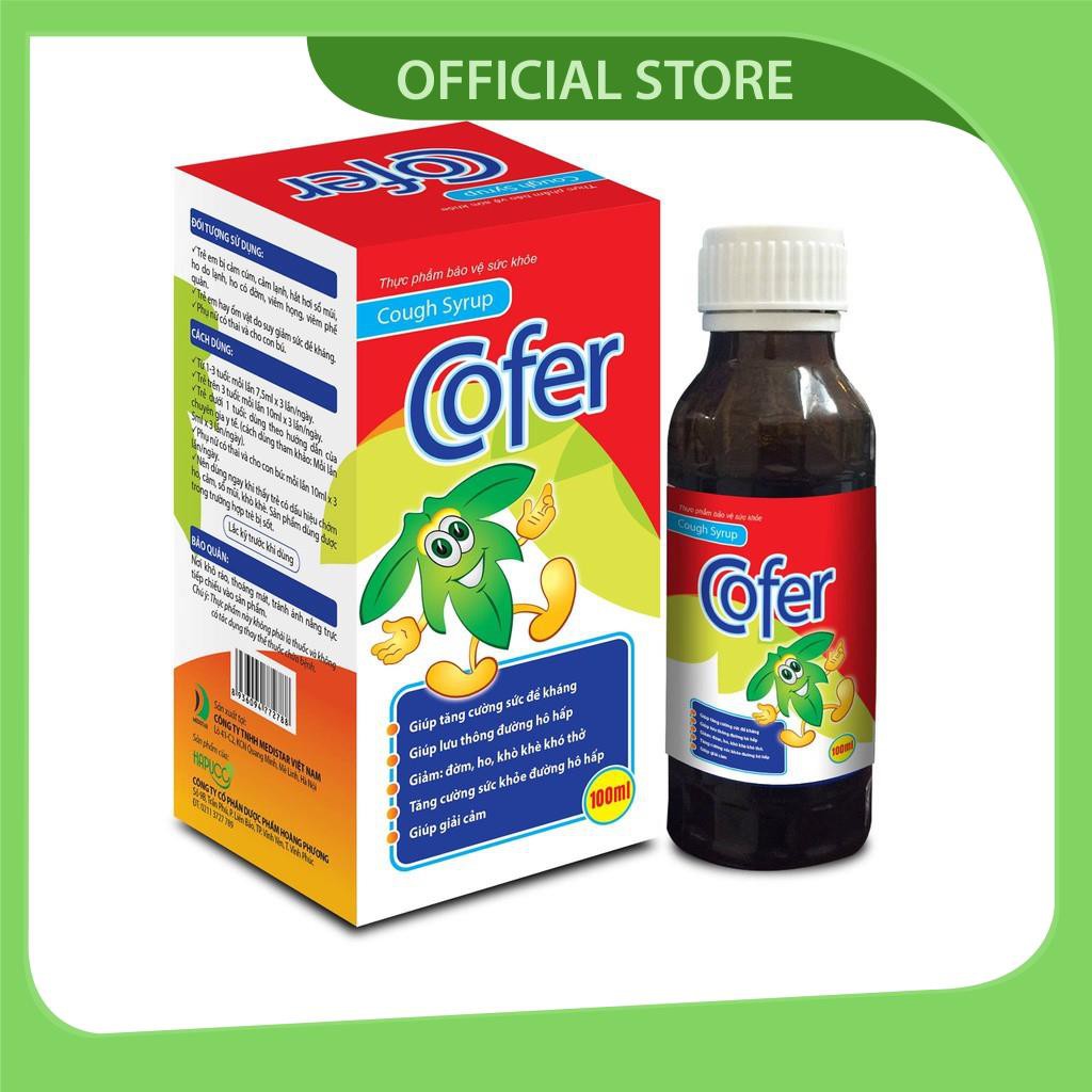 Thực phâm cho sức khoẻ Siro ho COFER