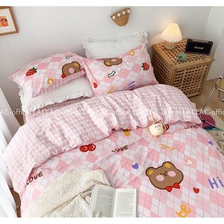 [SALE SHOCK] Chăn ga cotton 100% set 4 món