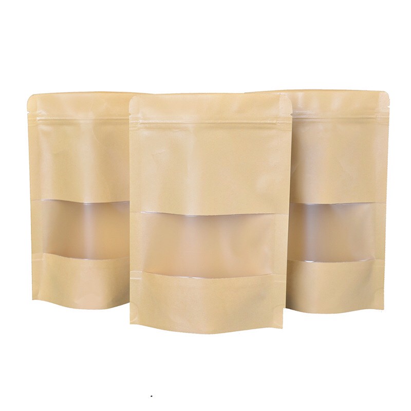 Túi Zipper Giấy Kraft Đủ Size _ALY